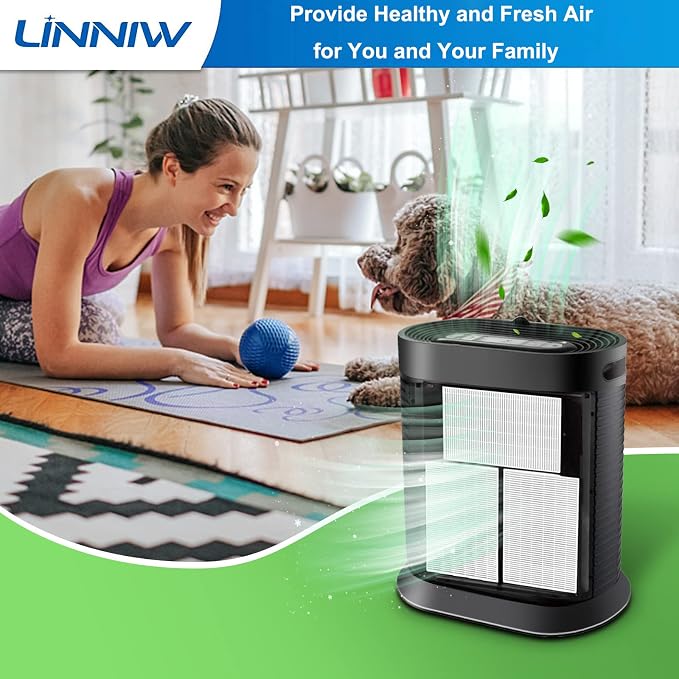 LINNIW HPA300 R Filter 3 Pack Replacement Filter R Compatible - Image 7