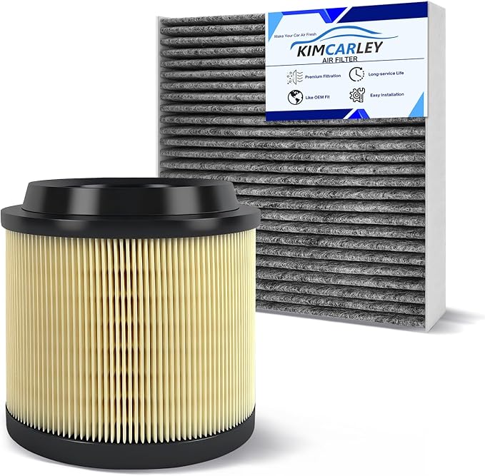 1Pcs Cabin Air Filter & 1Pcs Engine Air Filter Accessories Compatible by Unknown