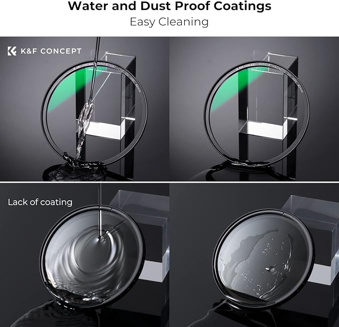 K&F CONCEPT 55mm Magnetic MC UV Lens Protection Filter + Lens Filter Cap | 1s - Image 7