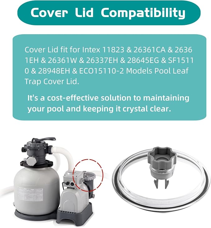 SF15110 Pool Leaf Trap Cover Lid, - Image 3