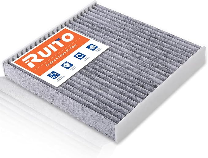 RUITO Cabin Air Filter includes Activated Carbon, Compatible by RUITO