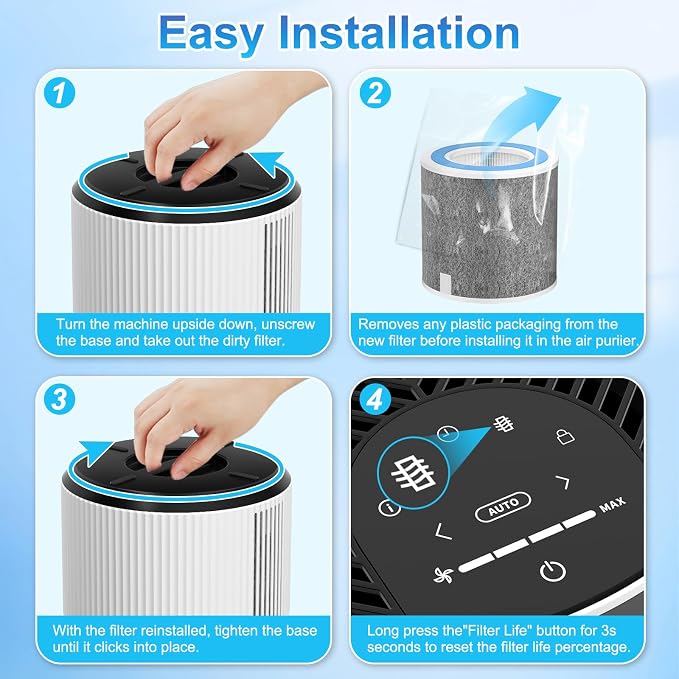 2 Pack HP102 Replacement Filter Compatible - Image 8