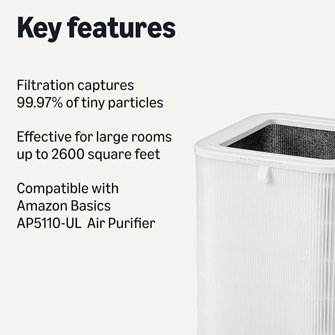 Amazon Basics Air Purifier Replacement Filter - Image 2