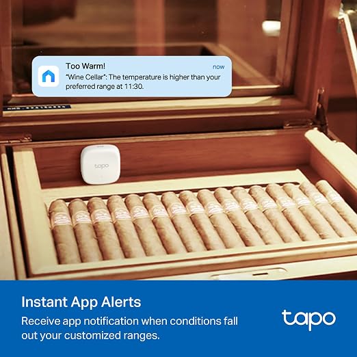 TP-Link Tapo Smart Temperature and Humidity Sensor T310, Requires Tapo Hub - Image 5