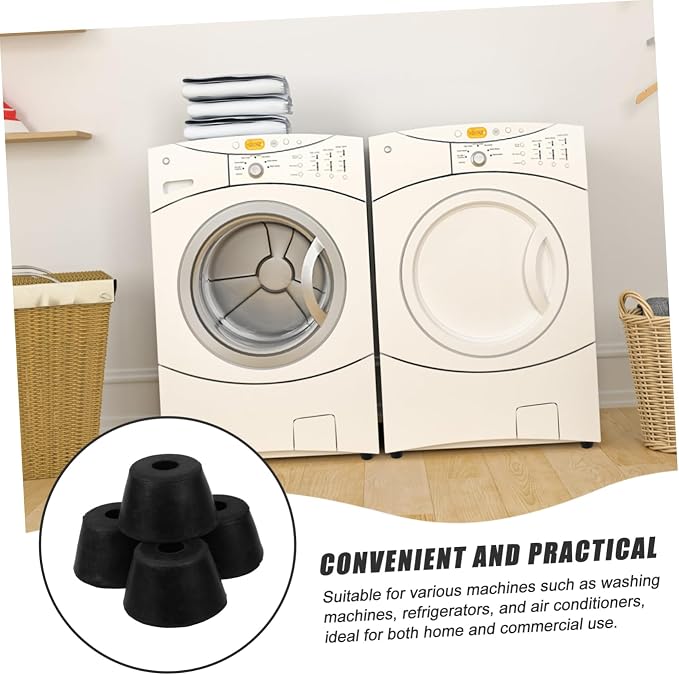 4pcs Vibration Absorber Pads of Rubber Feet - Image 3