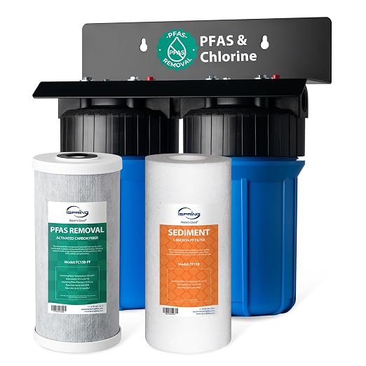 iSpring PFAS Whole House Water Filter System, SGS-Tested to Remove up to 99% by iSpring