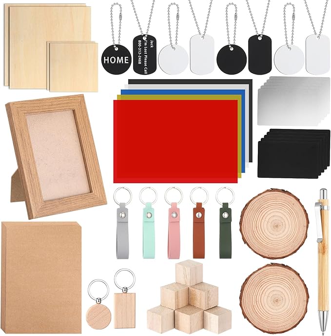 Tondiamo 76 Pcs Laser Material Explore Kit by Tondiamo