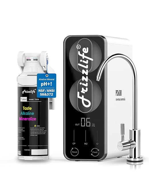 Frizzlife Reverse Osmosis Water Filter by FRIZZLIFE
