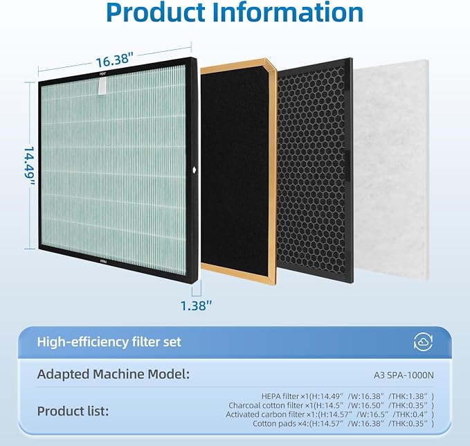 SPA-1000N Replacement Filter Set Compatible - Image 6