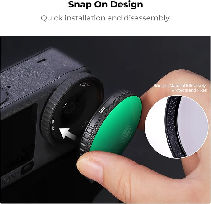 K&F CONCEPT Snap On CPL ND Filter Kit Compatible - Image 6