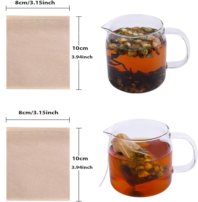 100 PcsTea Filter Bags, Tea Bags - Image 2