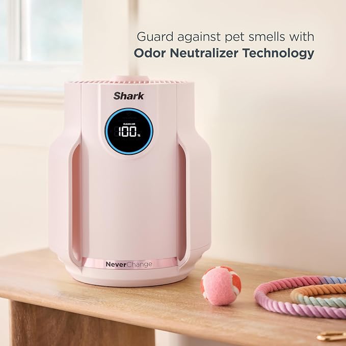 Shark Air Purifier for Home, NeverChange Compact Pro, for Bedroom, Home Office - Image 5
