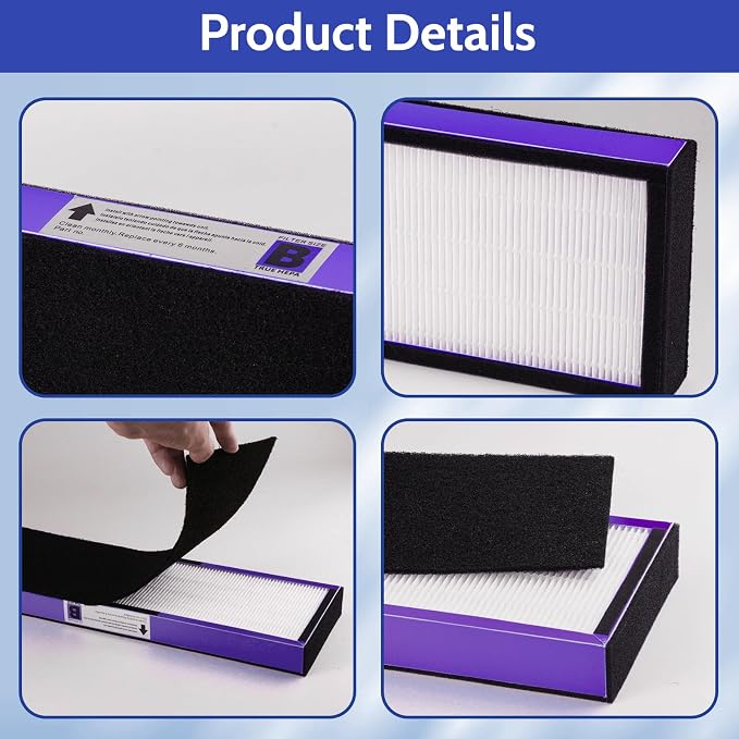 FLT4850PT True HEPA Replacement Filter B - Image 4