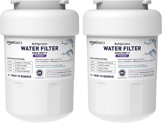 Amazon Basics Replacement Water Filter Cartridge Compatible by AmazonBasics