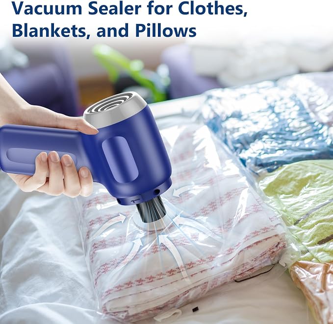 Fanisic Car Vacuum Handheld Vacuum Cleaner/Air Duster, 15000PA Strong Suction - Image 7
