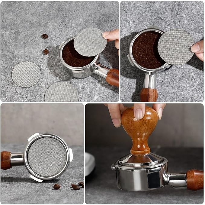 DECHOUS Stainless Filter Screen Portable Manual Coffee Maker Filter Design - Image 9