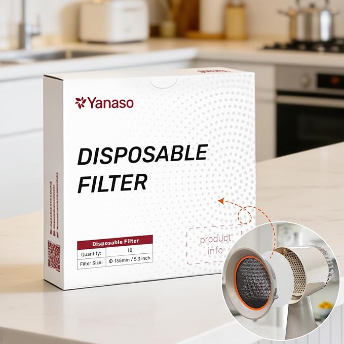 Replacement Carbon Filters Set for Portable Range Hoods - Image 3