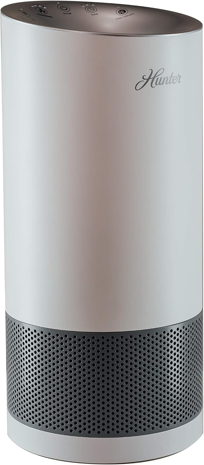 Hunter Fan Company HP400 Round Tower Air Purifier - Image 6