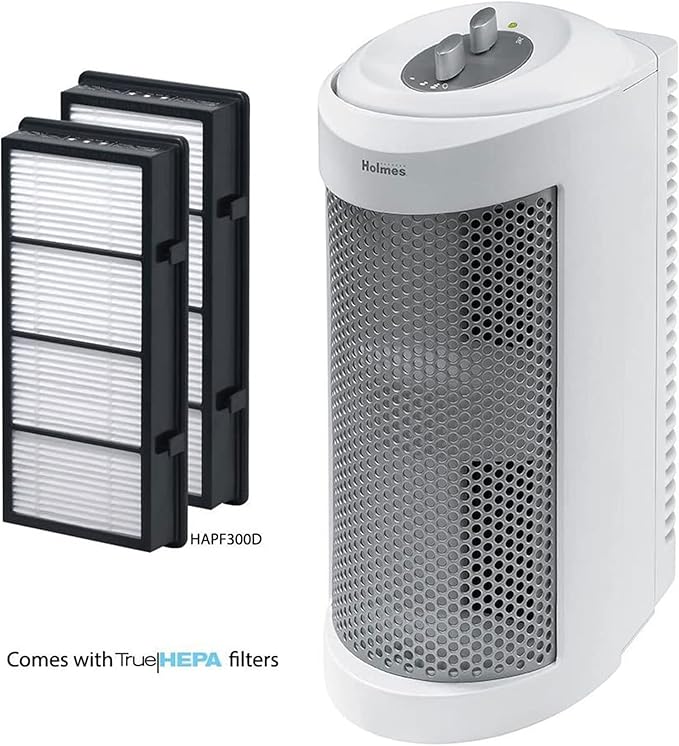 Holmes True HEPA Allergen Remover Mini Tower Air Purifier - Image 4