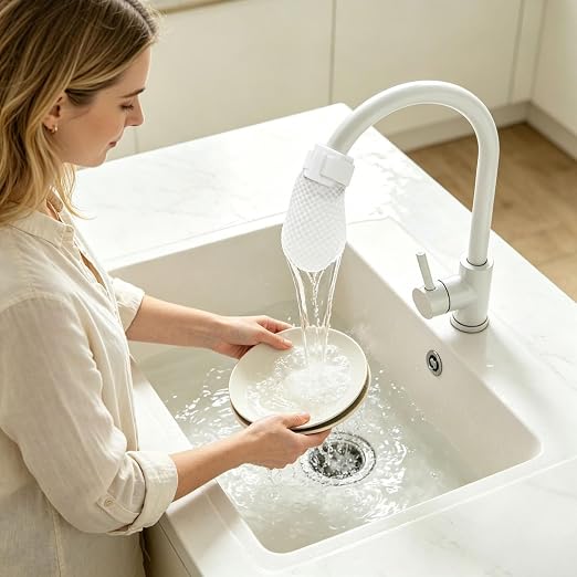 50 Pack High Density Faucet Filter, Fine Fiber Mesh Water Purifier - Image 6