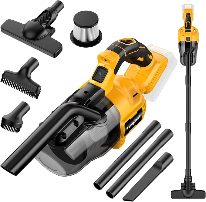 Cordless Vacuum Cleaner for Dewalt 20V MAX Battery, Handheld Vacuum Cleaner for by TengXcel