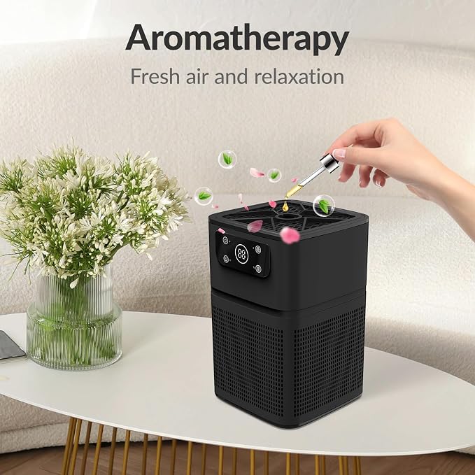 Air Purifier for Bedroom Home, FETIONS Air Cleaner - Image 4