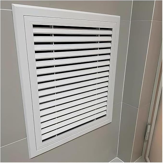 Drywall Access Panel with Aluminum Air Vent Cover, Removable Filter by Unknown