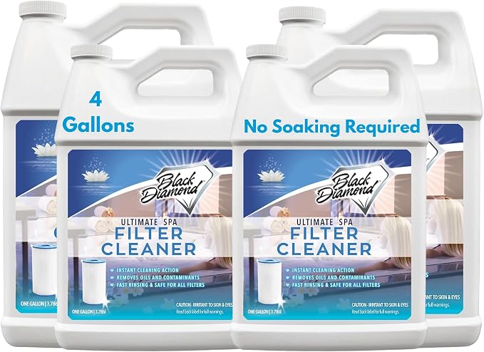 Ultimate Spa & Pool Filter Cleaner Spray, Professional Strength Fast Acting No by BlackDiamondStoneworks