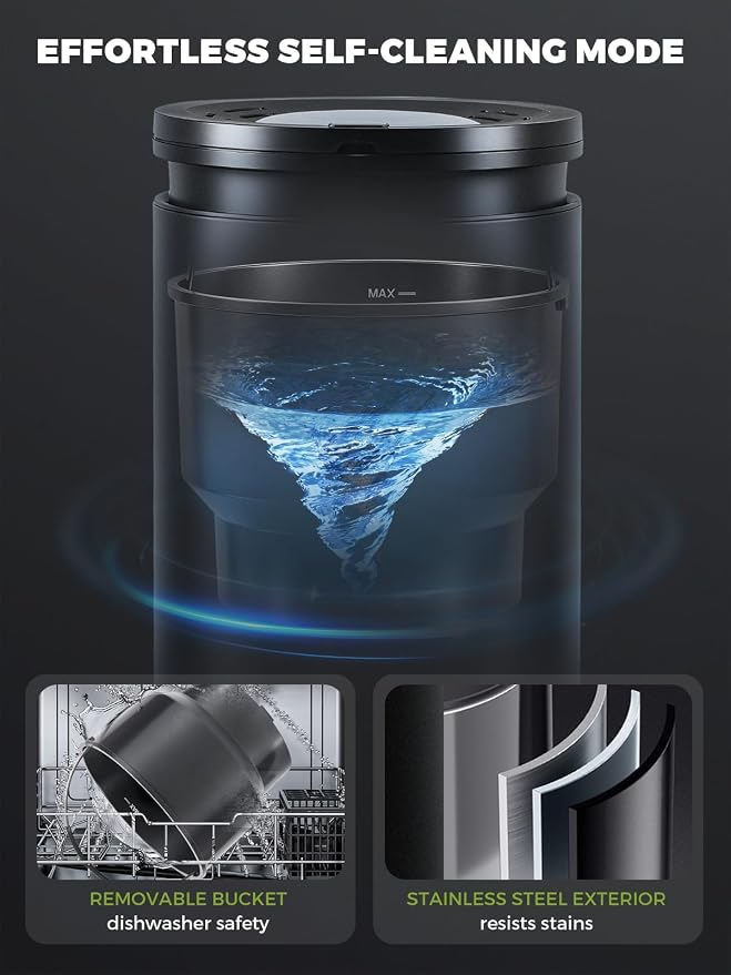 Electric Composter for Kitchen Smart Odorless Countertop Compost Bin Machine - Image 5