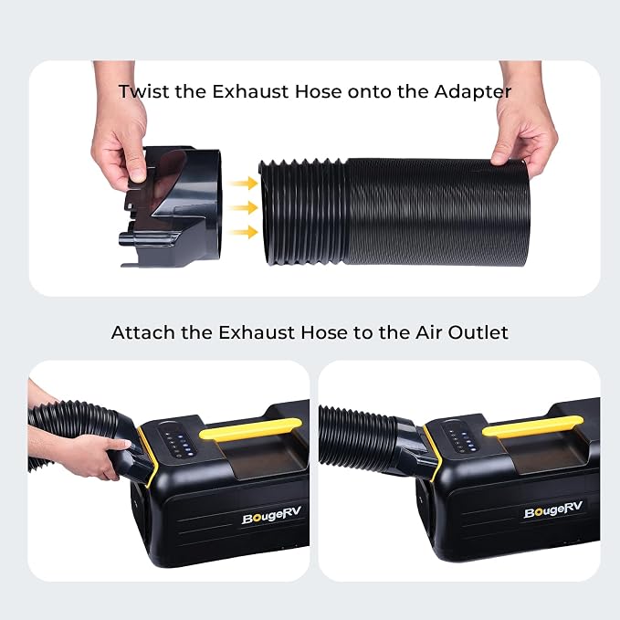 BougeRV Exhaust Duct for PC35 & PC35 Pro Portable Air Conditioner, Optional - Image 6