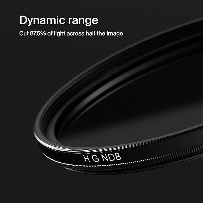 Urth 58mm Hard Graduated ND8 Lens Filter - Image 4
