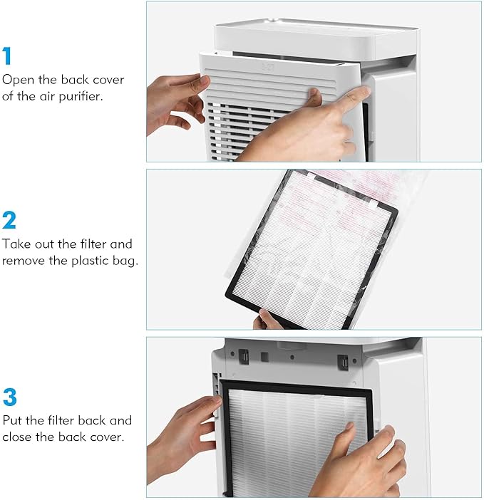 MOOKA H13 True HEPA Air Purifier Replacement Filter - Image 5