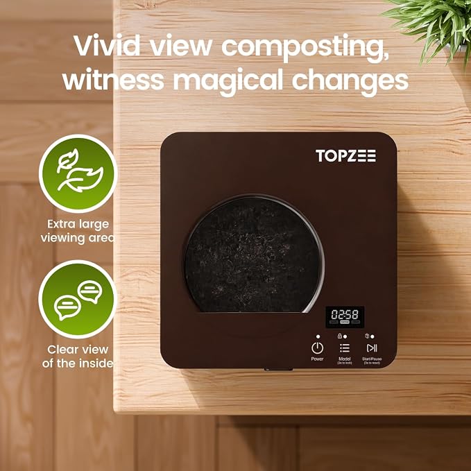 TOPZEE Kitchen Composter-3L Electric Composter - Image 6