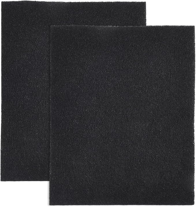 2 Pack Activated Carbon Filter Screen Replacement - Image 2