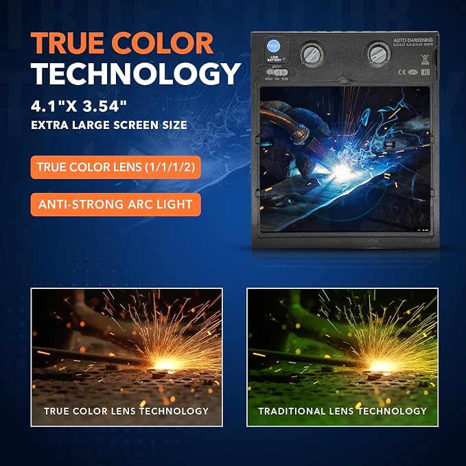 TRQWH Welding Lens Auto Darkening - Image 3