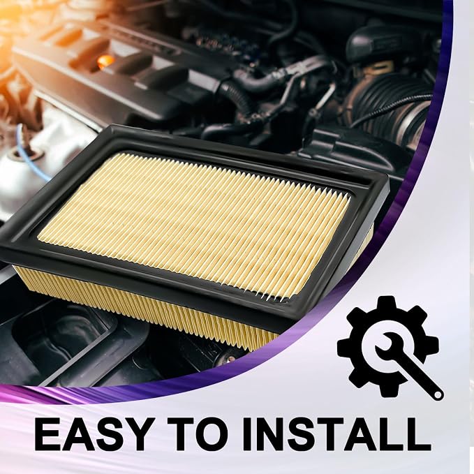 FUN-DRIVING 2 Pack Engine Air Filter - Image 7