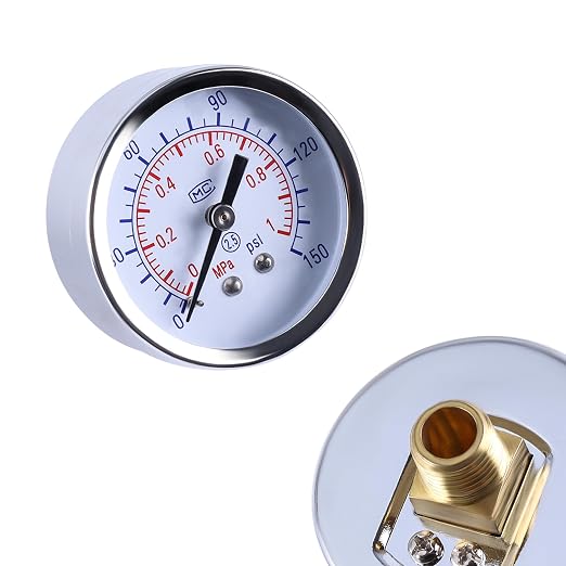 1/2 Inch NPT Air Filter Regulator Combo Piggyback, Air Compressor Water - Image 5