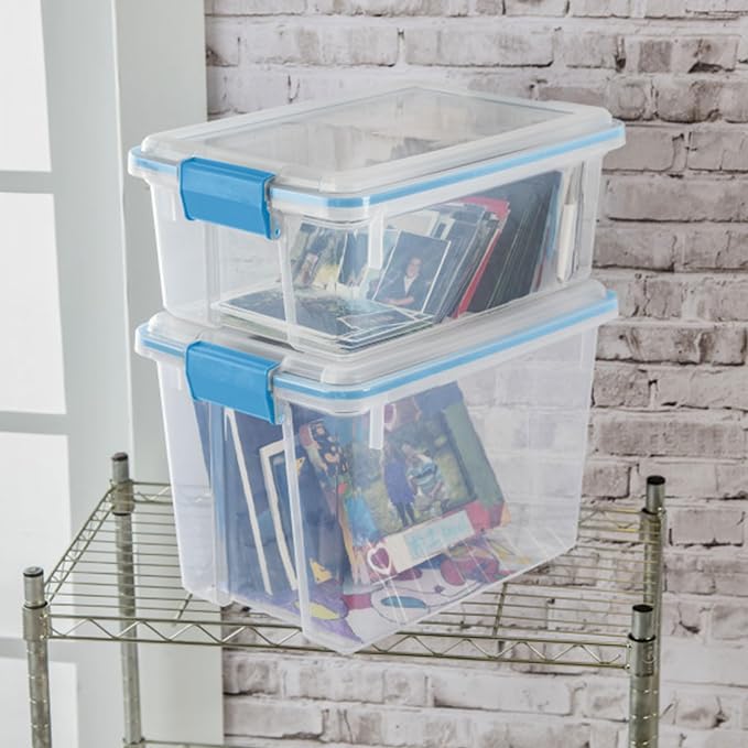Sterilite 24-Pack Gasket Box, Weather-Resistant Storage Bins - Image 4