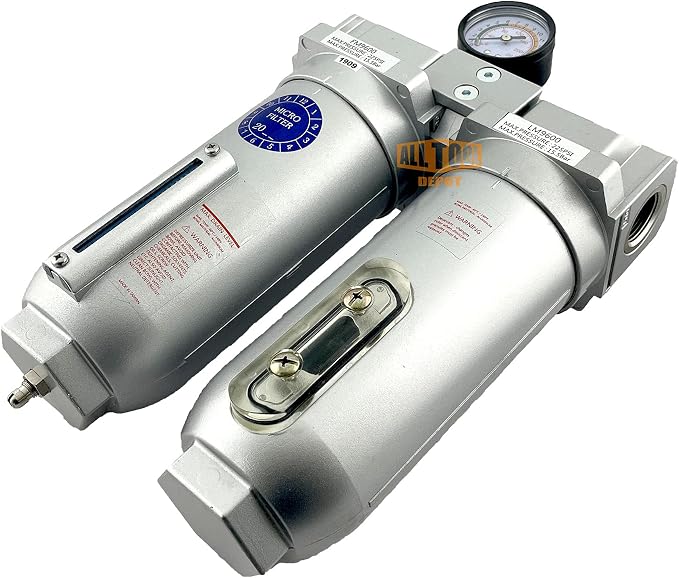 3/4" NPT SUPER DUTY Industrial Grade 2 Stages Coalescing Filter Desiccant Dryer - Image 3
