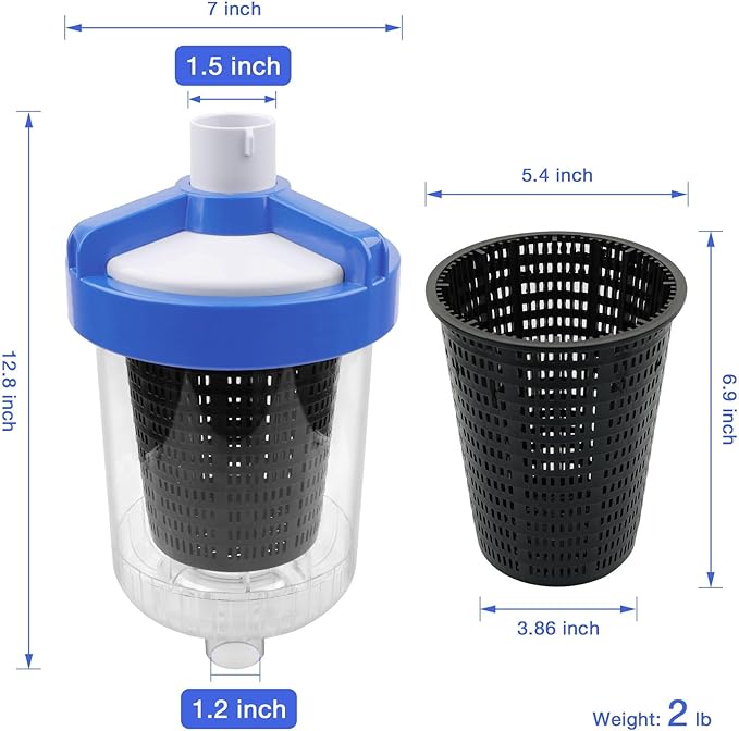 ATRACYPART Inline Pool Leaf Canister Compatible - Image 6