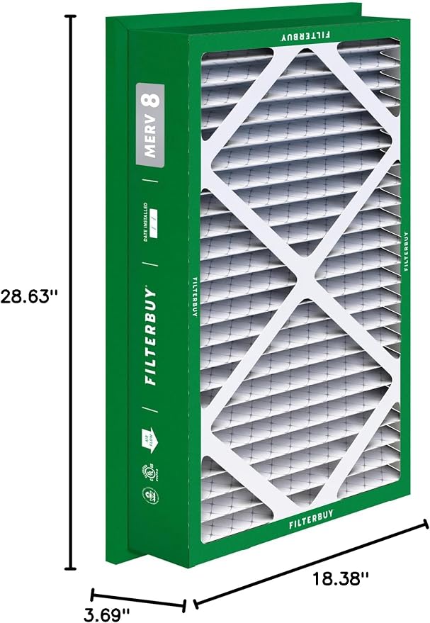 Filterbuy 20x30x5 Air Filter MERV 8 Essential Dust & Allergy Defense, - Image 10