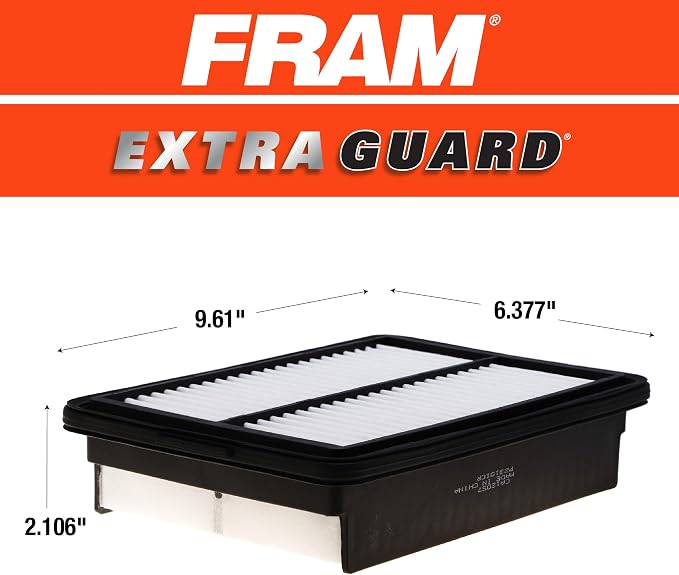 FRAM Extra Guard Rectangular Panel Engine Air Filter Replacement, Easy Install - Image 7