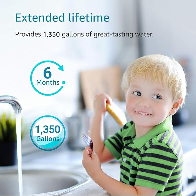 AQUA CREST FQK2J Under Sink Water Filter, Replacement - Image 7