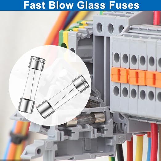 20PCS F10AL250V 6 x 30mm Fast Blow Glass Fuses 10A 10Amp 250V Glass Fuse - Image 5