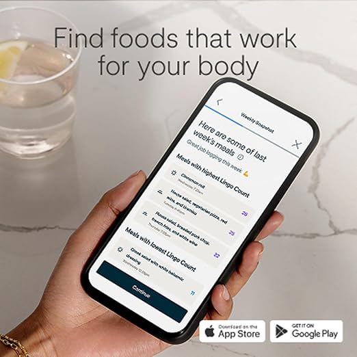 Lingo Continuous Glucose Monitor & App. Made by Abbott. Know the impact of what - Image 6