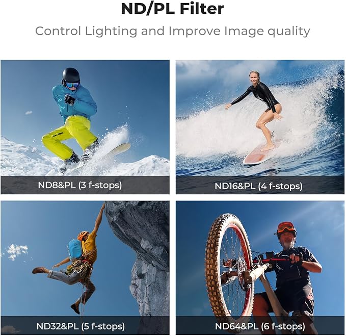 K&F CONCEPT CPL ND Filter Kit Compatible - Image 4