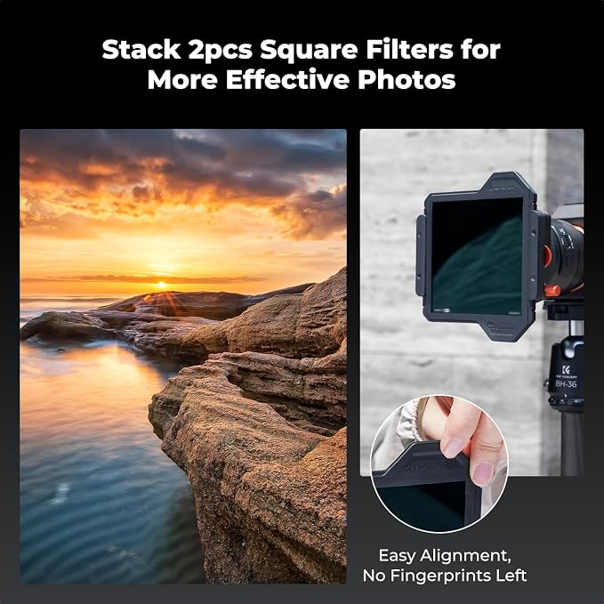 K&F CONCEPT X PRO Square Filter Holder System Kit - Image 4
