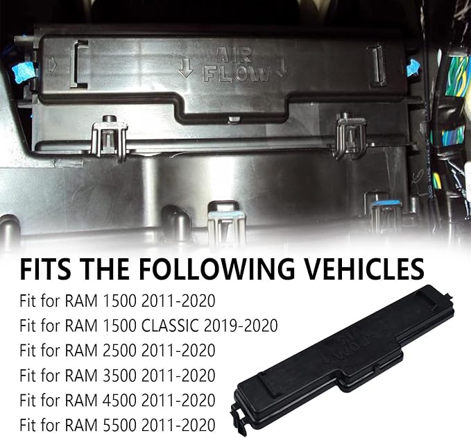 68406048AA Cabin Air Filter and Filter Access Door Compatible - Image 7