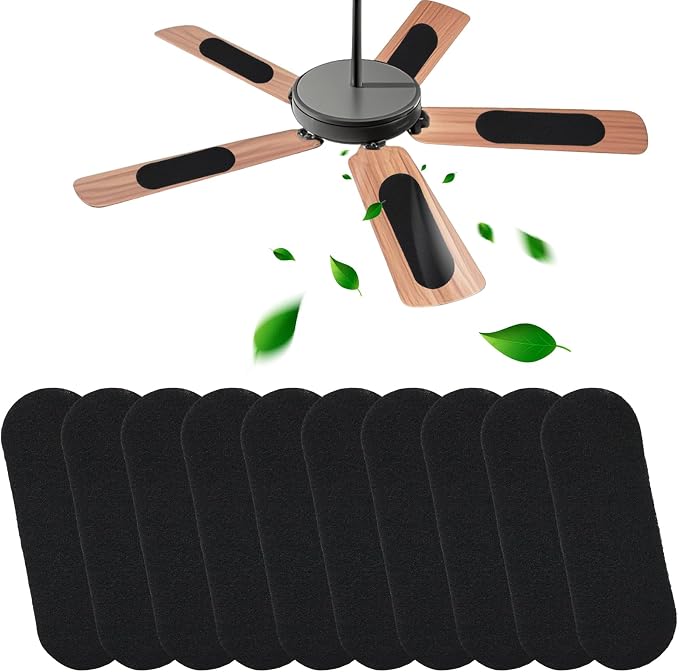 10PCS Ceiling Fan Filters for Blades, Unscented Activated Coconut Shell Carbon - Image 7