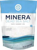 Minera Coarse Grain Dead Sea Salt for Bath & Soaking – 19 lbs, Fast-Dissolving, 100% Pure & Natural, Unscented, Skin-Nourishing Bulk Sea Salt